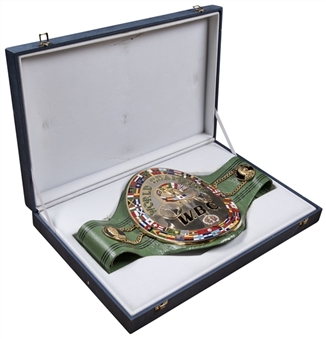 Julio Caesar Chavez WBC Championship Title Belt (Chavez LOA)